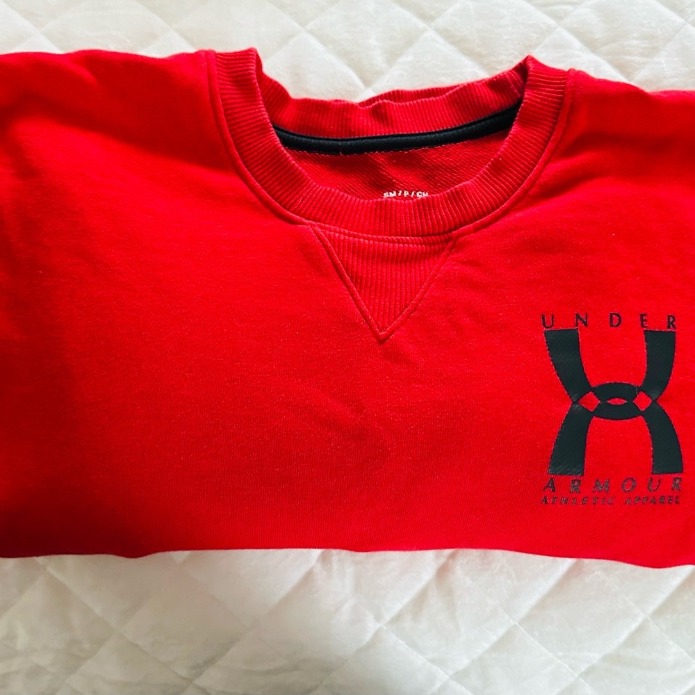 Under Amour Men's Crew Sweatshirt, Size Small